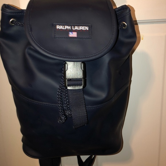 Ralph Lauren Polo Womens Purse Backpack 